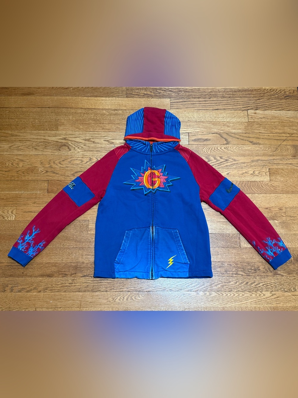 2017 Nike Dorenbecher Freestyle “Superhero” Hoodie Designed by Brody Miller (L)